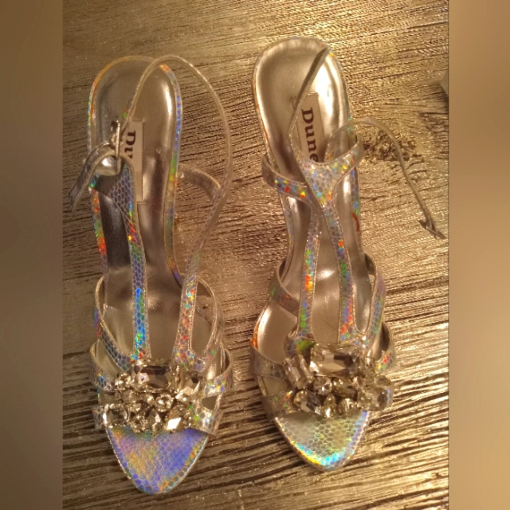 Dunes Rhinestone dress heels